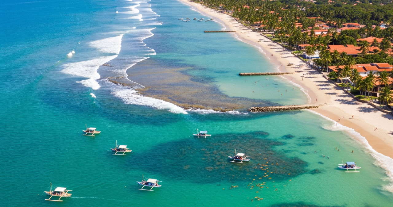 Praias mais visitadas do Nordeste Brasileiro